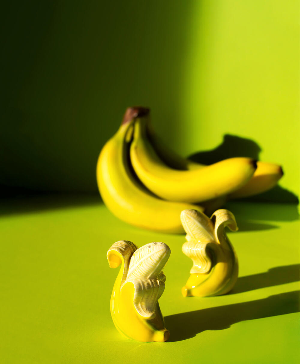Banana Romance salt & pebersæt - gul